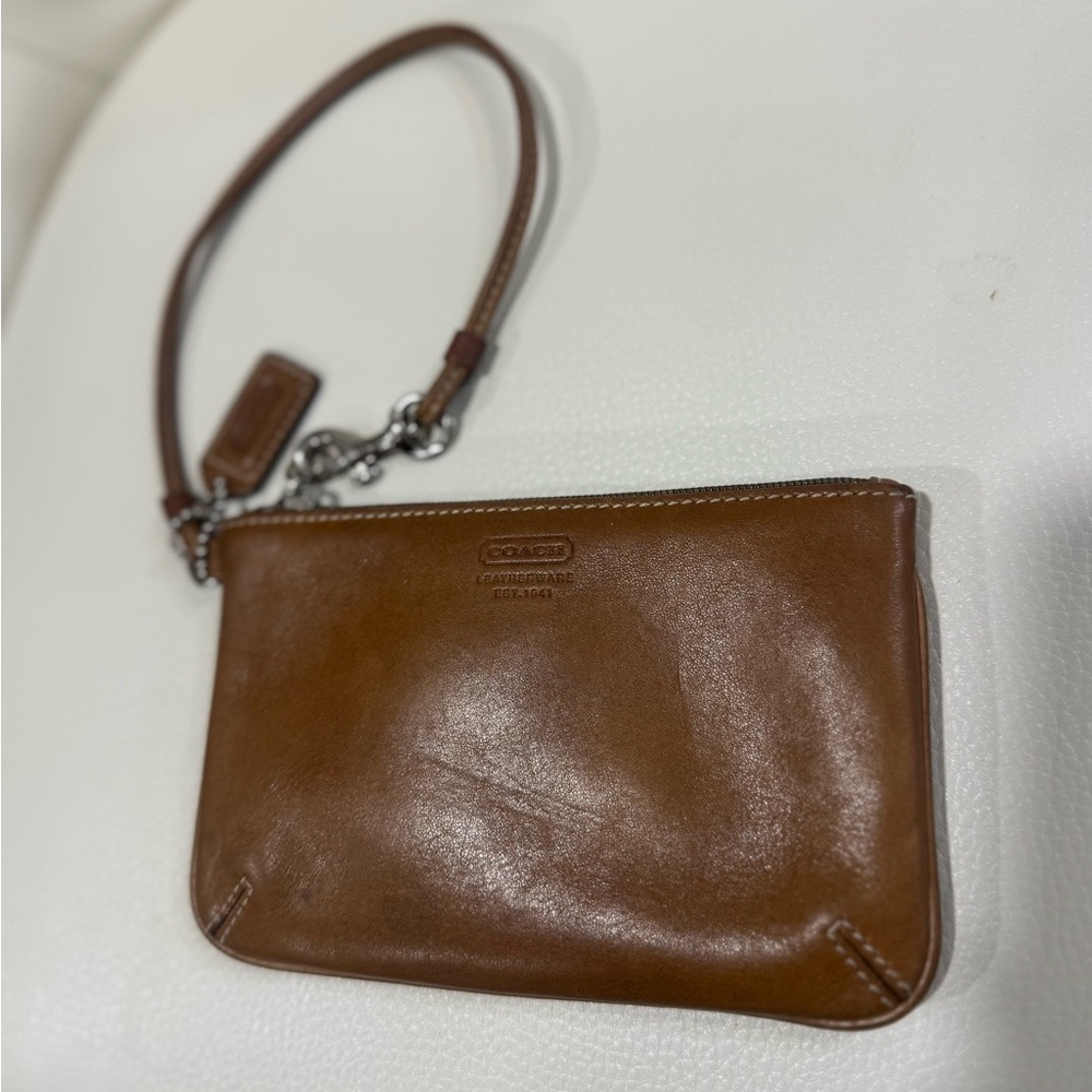 Coach Wristlet Leatherware Est. 1941 Wallet
Coach